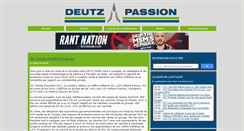 Desktop Screenshot of deutz-passion.fr