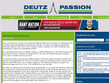 Tablet Screenshot of deutz-passion.fr